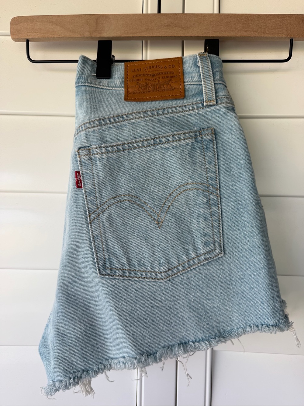 Levi's Light Blue Denim Jean Shorts